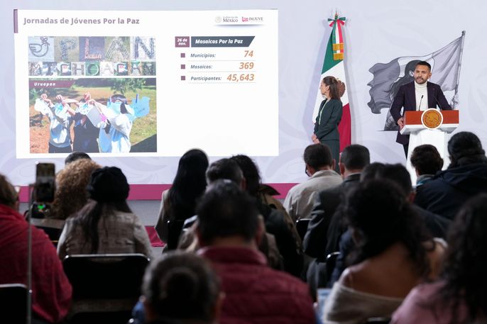 PRESIDENTA CLAUDIA SHEINBAUM PRESENTA AVANCES DEL PLAN MICHOACÁN